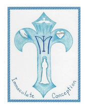 Holy Cards (no envelopes) of Immaculate Conception