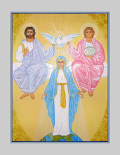 Icon Cards with Envelopes of Mary Mediatrix of Grace