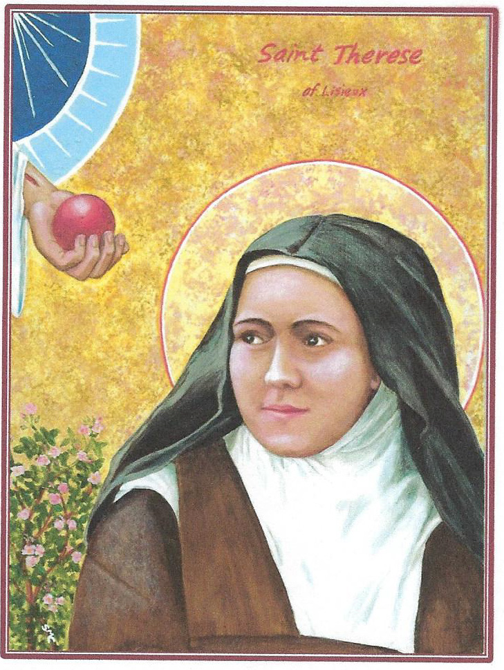 Icon Card of St. Therese of Lisieux